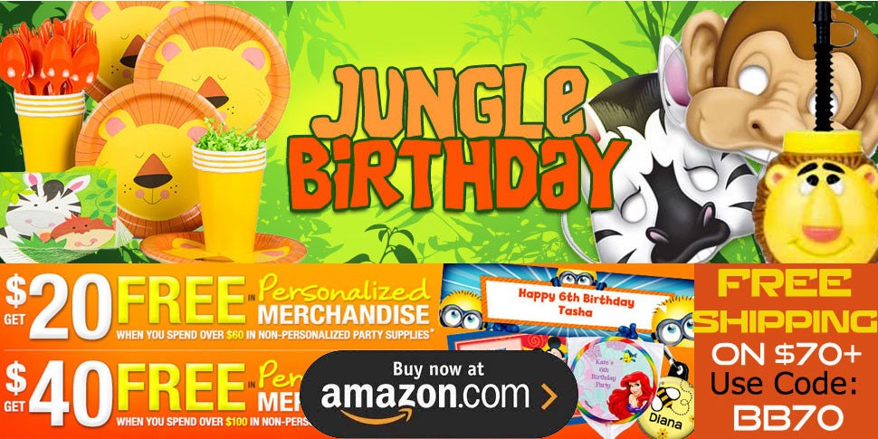 Read more about the article Jungle Birthday Party Supplies