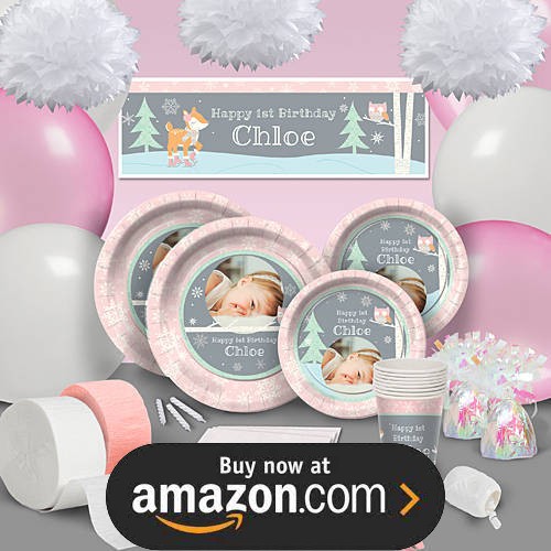 Read more about the article Pink Winter ONEderland Party Supplies